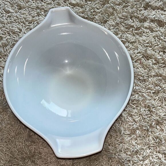 Pyrex Early Americana Cinderella 4 Qt Casserole Mixing Bowl Brown Americana 444 - Picture 7 of 16